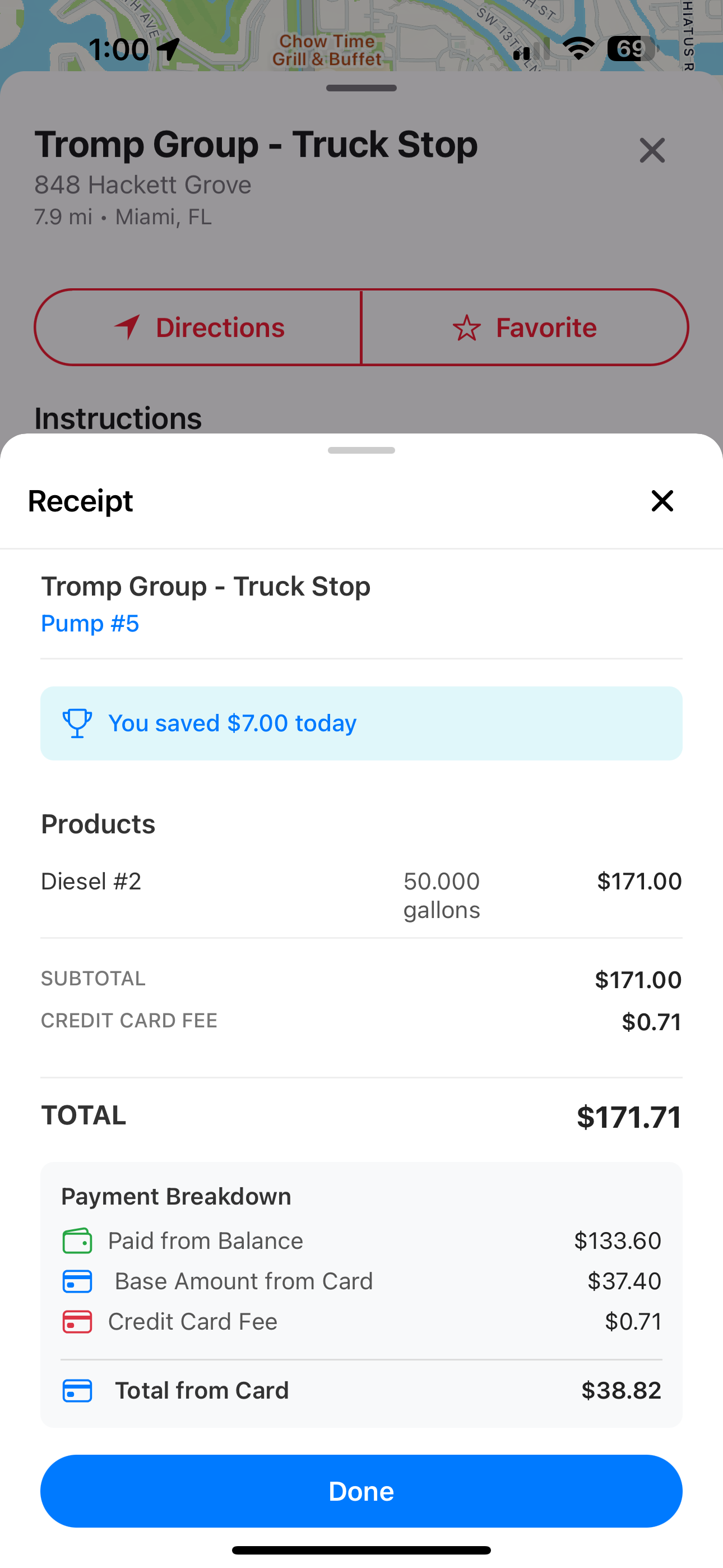 EZ DZL Driver App - View 6